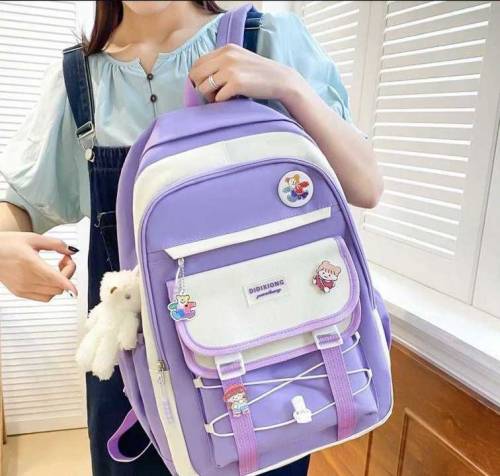 4 Pcs Girls School & College Bag