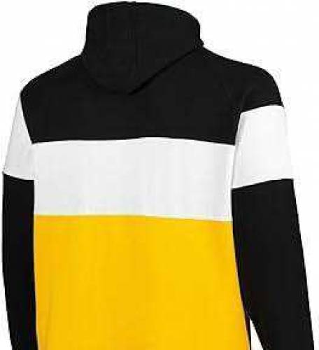 Men hoodie yellow and black 