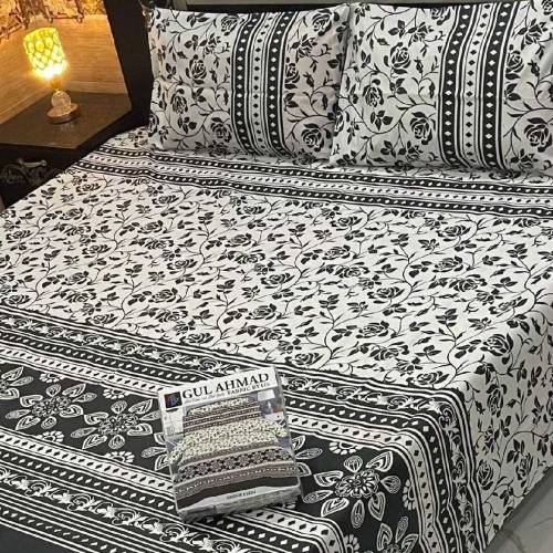 three piece bed sheet 2 pillow