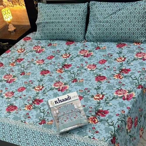 three piece bed sheet 2 pillow