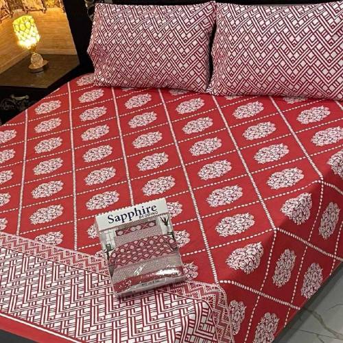 three piece bed sheet 2 pillow