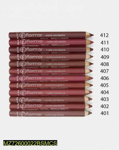  Smudge Proof Lip Pencil pack of 12