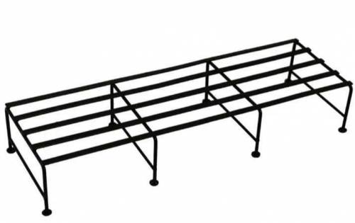 Stand for plants pots, rectangular stand, dacoration for garden 