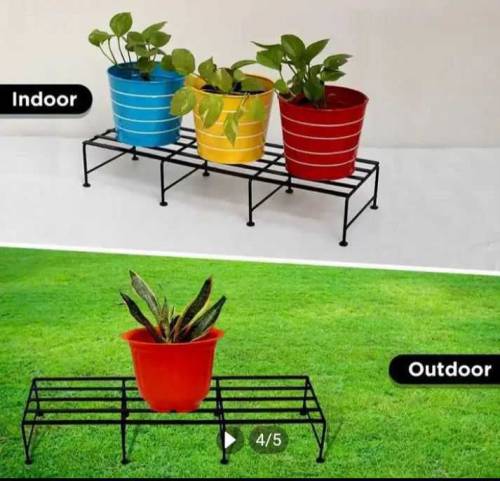 Stand for plants pots, rectangular stand, dacoration for garden 