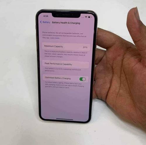 battery health 91 