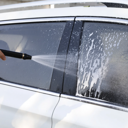 Multifunctional Water Spray gun Nozzle Adjustable Metal High Pressure 