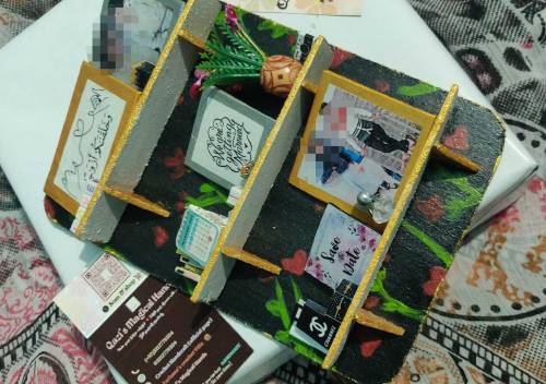 handmade customized miniature invitation card for new trending items 
