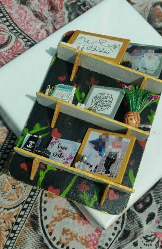 handmade customized miniature invitation card for new trending items 