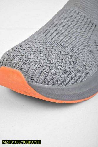 Black Camel Skecher Slip On Jogger Shoes Arhnem, Grey