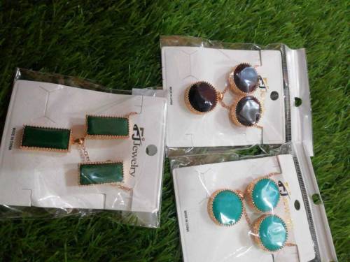 One Stone Necklace set of 3 piece  with Warranty 