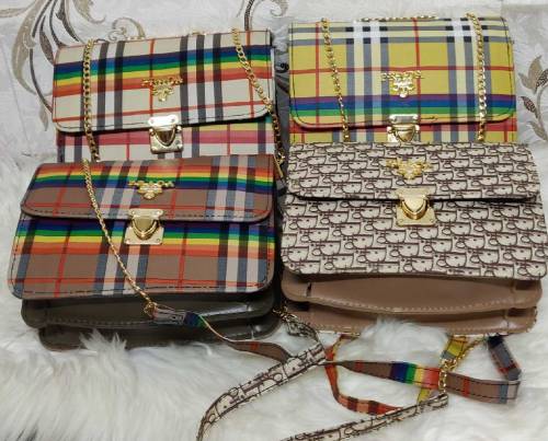 Cross Ladies Bag in multi color