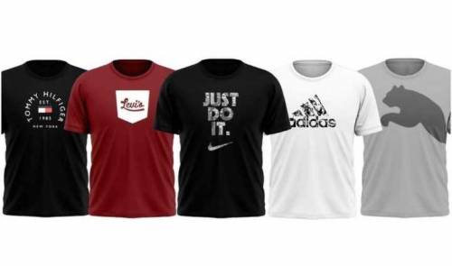 Pack of 5 Printed T shirts 
