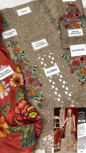 heavy embroidery 3pcs