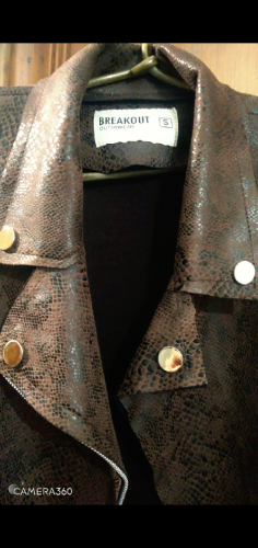 Leather jacket for women. Break out brand