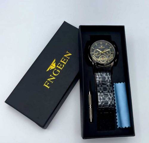Stainless steel watch