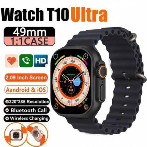 T10 Ultra smart watch wireless charger 