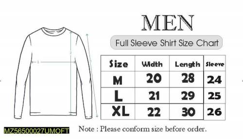 1 Pc Men's Stitched Polyester Printed t-shirt