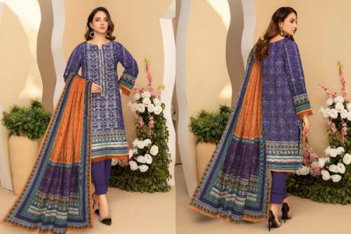 Mirha Lawn 3 Pieces Party Wear| Summer 24