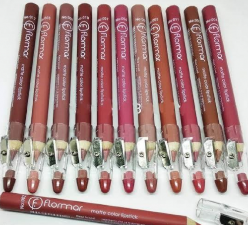 smudge proof lip pencil pack of 12 