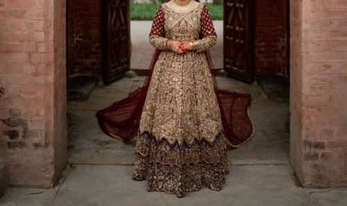 barat dress/ bridal dress