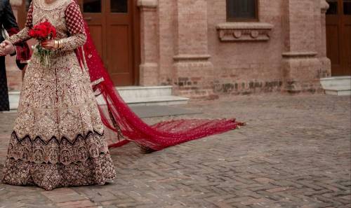 barat dress/ bridal dress