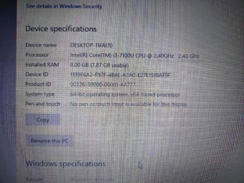 Acer Aspire  Laptop for sale 