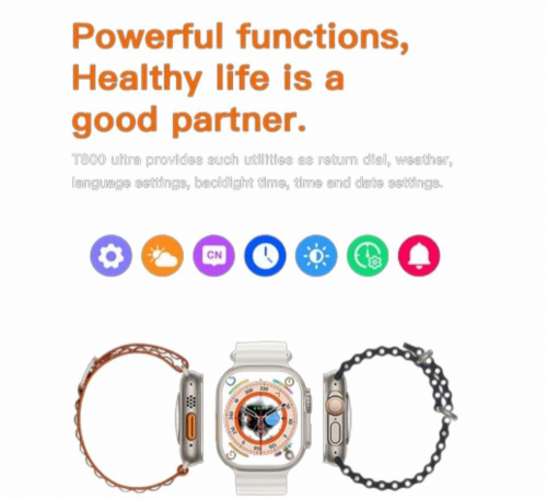 T900 ultra smart watch Delivery free all Pakistan