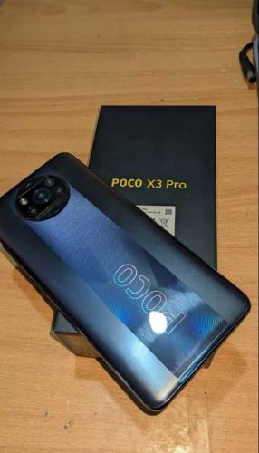 POCO X3 PRO 256GB BOX CHARGER ORIGINAL PHONE 