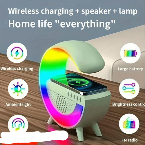 Touch Lamp speaker wireless charger