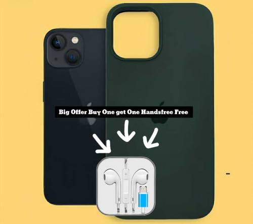Buy 1 Get 1 Handsfree Free /  iphone 13 cover 
