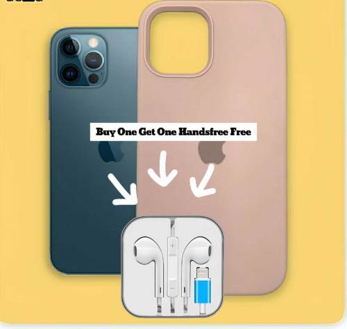 Buy 1 Get 1 Handsfree Free /  iphone 13 cover 