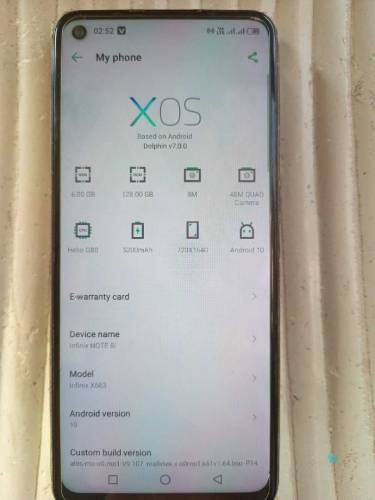 Infinix Note 8i