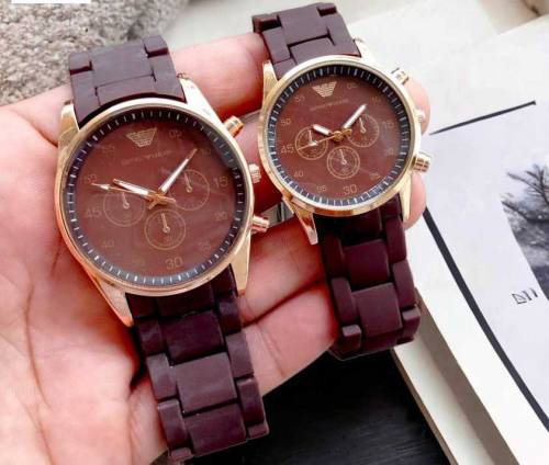Beautiful couple watch pair