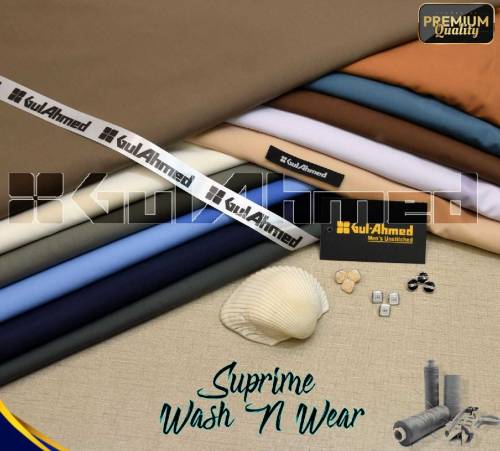 *SUPRIME WASH & WEAR**By GULAHMED**On Costomer.