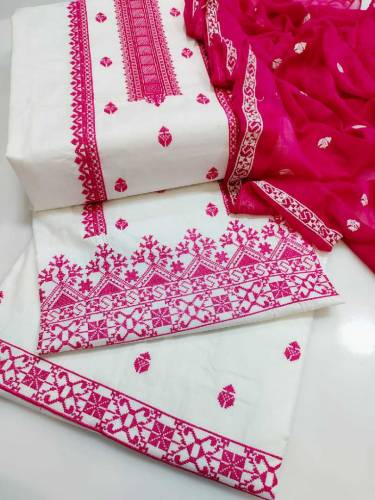 Cotton Embroided 3 Pc