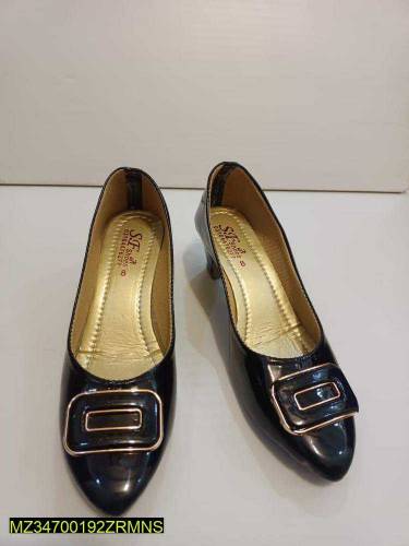 women Rexine casual heels