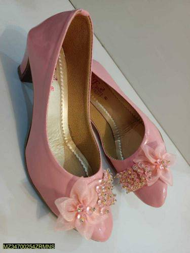 women Rexine casual heels