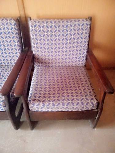 5 seater wooden sofa set 