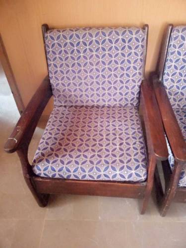 5 seater wooden sofa set 