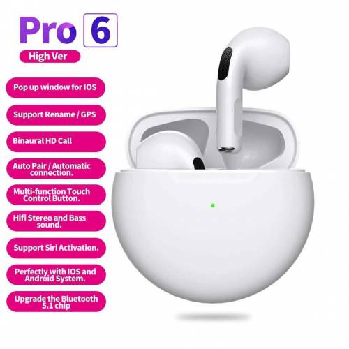 PRO 6 earbuds Original 