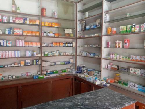 shop furniture for sale in good condition for medical or general store