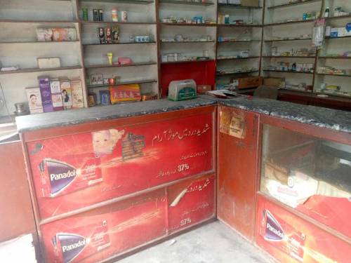 shop furniture for sale in good condition for medical or general store