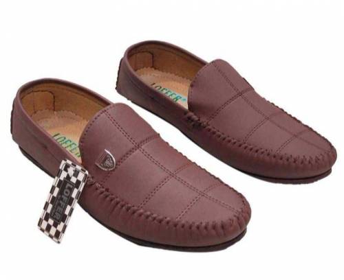 Men's synthetic leather casual loafers 
