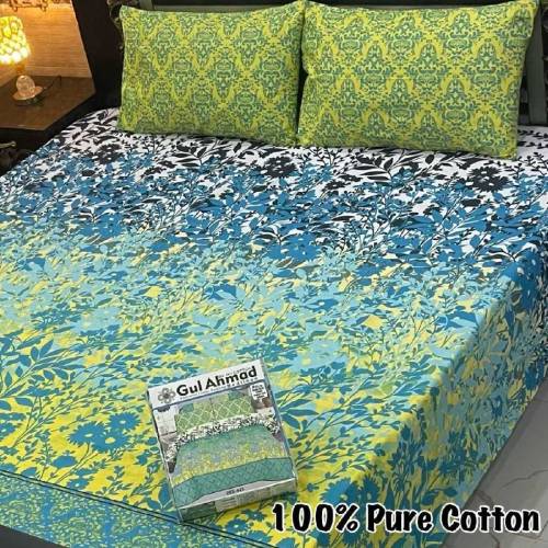 3pc Pure Cotton Bedsheet