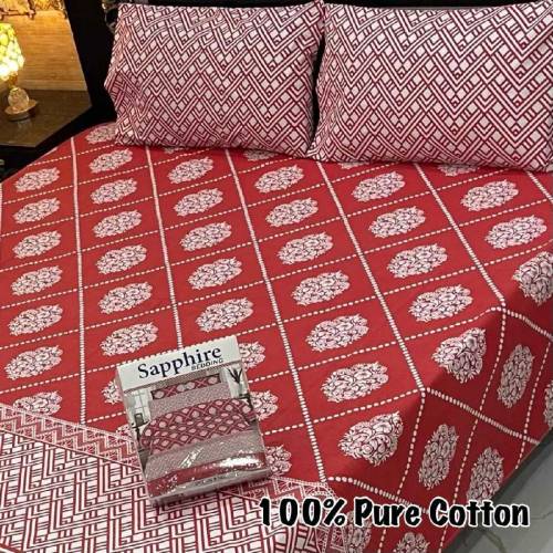 3pc Pure Cotton Bedsheet