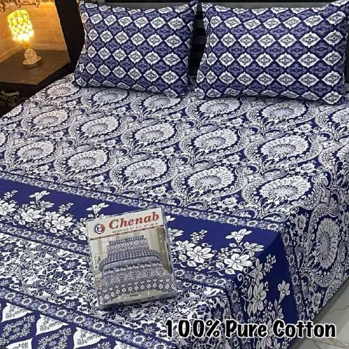 3pc Pure Cotton Bedsheet
