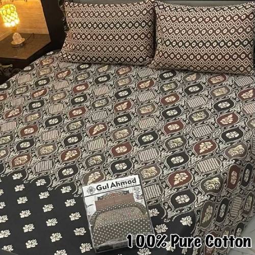 3pc Pure Cotton Bedsheet