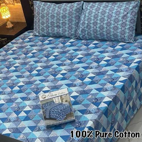 3pc Pure Cotton Bedsheet