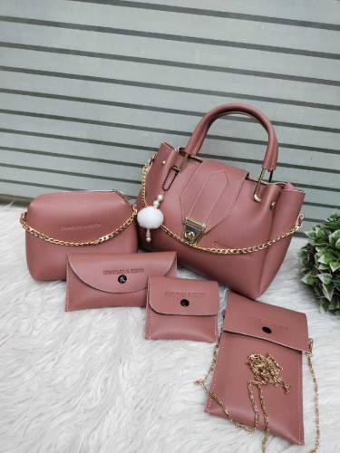 5 PC UK Brand Original Leather Purse