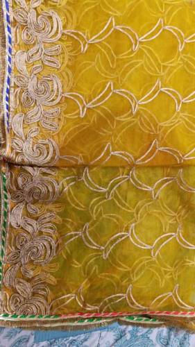 mirror work on sleeves ,shirt embroidery and work on also shalwar 